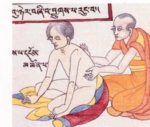 Tibet Ointment Application